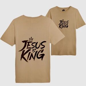 New GLO Men’s GLO “Jesus is King” T-Shirt, Size XL